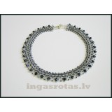 Kaklarota ar Swarovski kristāliem Kaklarota ar Swarovski kristāliem